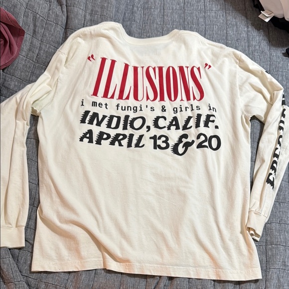 Kid Cudi x cactus plant flea market Coachella 2019 longsleeve - Picture 3 of 4